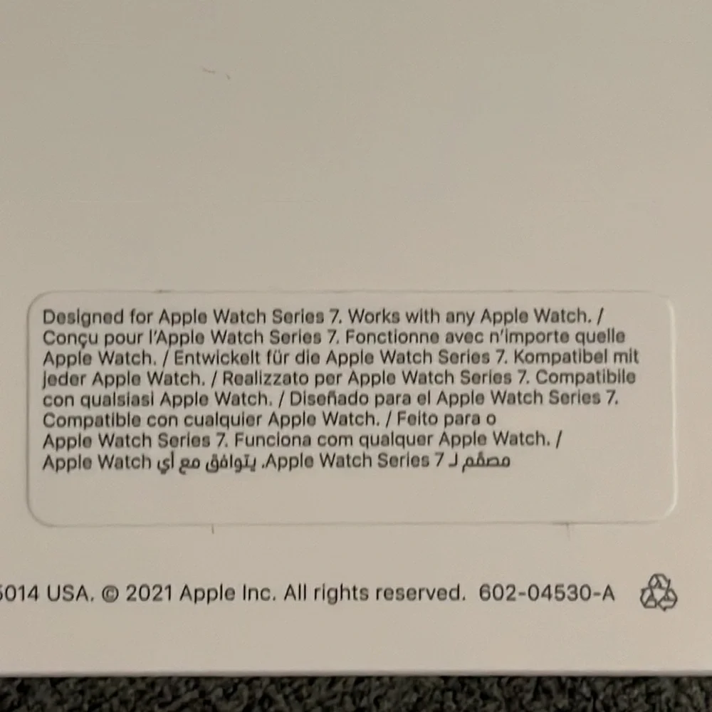 APPLE WATCH Sport Band - Series 7 - Starlight